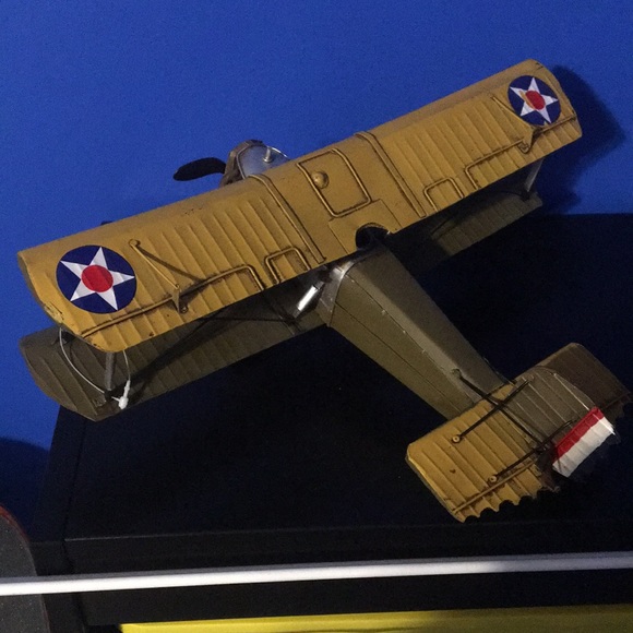 Metal antique plane decor - Picture 2 of 3